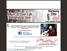 Tablet Screenshot of harmonytimeradioshow.com